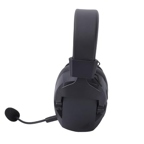 Fabater Kabelloses Gaming-Headset, 2,4 GHz Bluetooth 5.4 Gaming-Kopfhörer mit Geringer Latenz, RGB-Kopfhörer mit 360 Verstellbarem Mikrofon mit Geräuschunterdrückung für PC, Smartphone, Laptop, Bild 4