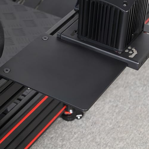 Verstellbare Aluminium-Mausarmablage für Gaming-Stuhl, Metall-Maus-Tablett, Aufbewahrung, Mauspad, einfache Installation Bild 6