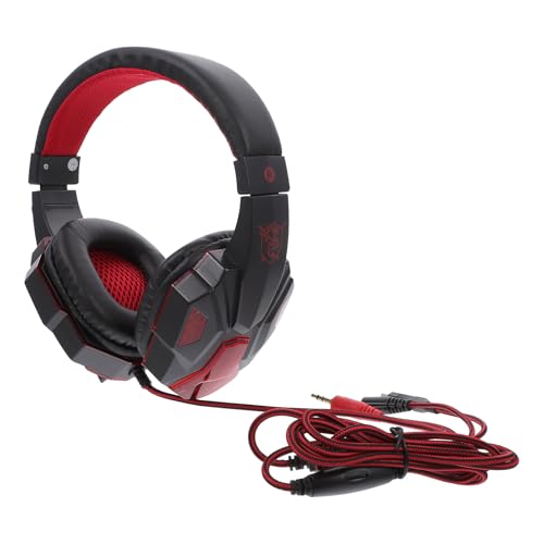 Stereo Gaming Headset mit Mikrofon und USB Kabel Ergonomisches Design Proteinbezogene Ohrpolster Geeignet Fürpc und Laptop Beim Bild 1