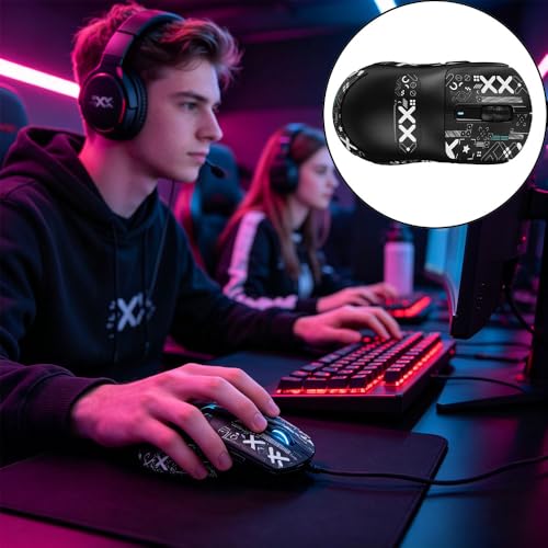 Maus Griptape, 2 pcs Maus Grip Tape kompatibel mit G Pro X Superlight 2, Griptape Gaming Maus Mouse Grip Tape, Ultrathin Schweißabsorbierend Selbstklebend & Rückstandsfrei Bild 7