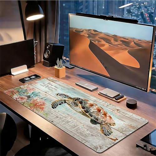 Mauspad XXL 1600x800x3mm Biologie Schreibtischunterlage Rutschfest Wasserdicht Retro mit Gummiunterseite, Geräuscharm für Ergonomisches Arbeiten am Schreibtisch für Gaming, Homeoffice und Büro xg-922 Bild 3