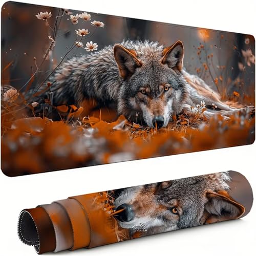 Mousepad XXL Gaming Stadt , Rutschfeste Gummibasis & Geschmeidige Mikrofaser Oberfläche, Mauspad Verbessert Präzision und Geschwindigkeit Schreibtischunterlage Nacht für Gamer Bürobedarf xg-951 Bild 1