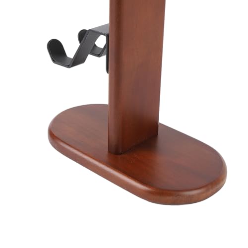 Asixxsix Controller-Halter, Walnussholz, Gaming-Controller-Ständer mit Kopfhörerhalter, Gaming-Ausrüstung, Schreibtisch-Organizer für 3 oder 1 Headset, 2 Bild 4