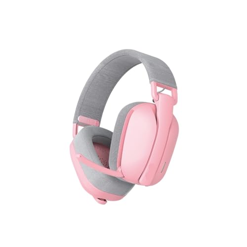 Generisch Gaming-Kopfhörer 7.1 Surround-Headset mit Rauschunterdrückungsmikrofon, for PS5(Pink) Bild 1