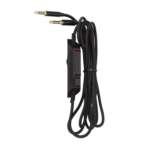 Ersatzkabel für Gaming-Headset mit Inline-Stummschalt- und Lautstärkeregler, kompatibel mit G633 und G933, geflochtenes 2-m-Soundkabel mit Mikrofon für One, PC und Bild 7