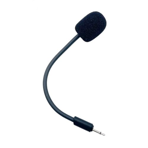 Ersatz-Mikrofon für JBL Q100 kabelgebundene Gaming-Headsets, omnidirektionales Kondensatormikrofon mit flexiblem Galgenarm und Windschutzscheibe, Schwarz Bild 6