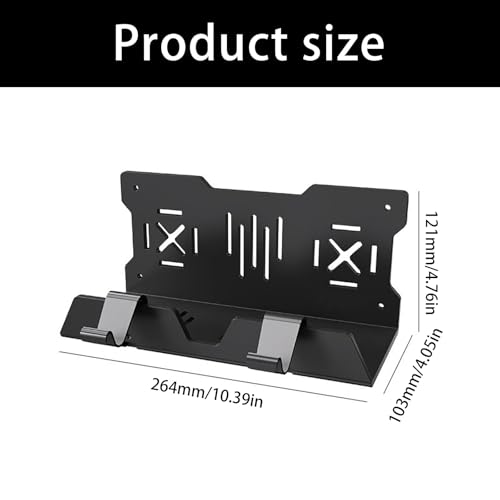 Robuste Wandhalterung für Game-Controller, platzsparender Organizer für Gaming-Setup und Zubehör, perfekt für Controller, Headsets und Ausrüstungsaufbewahrung Bild 2