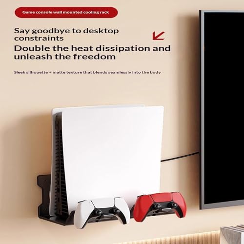 Robuste Wandhalterung für Game-Controller, platzsparender Organizer für Gaming-Setup und Zubehör, perfekt für Controller, Headsets und Ausrüstungsaufbewahrung Bild 3