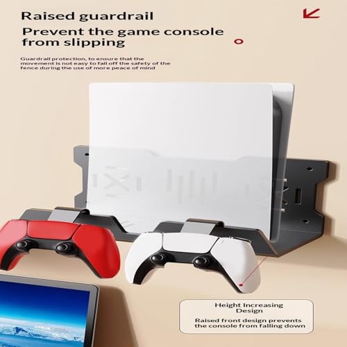 Robuste Wandhalterung für Game-Controller, platzsparender Organizer für Gaming-Setup und Zubehör, perfekt für Controller, Headsets und Ausrüstungsaufbewahrung Bild 4