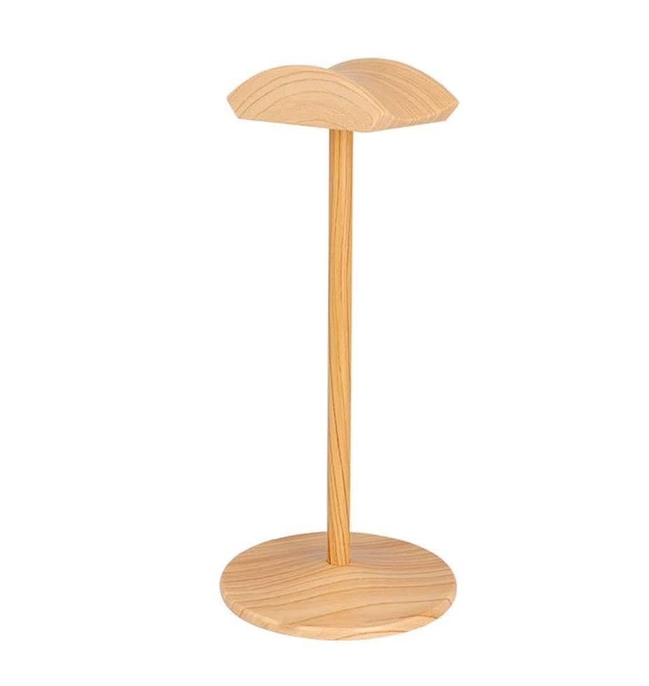 Kopfhörerständer Universal Kopfhörerständer Halter Gaming Headset Ständer Kopfhörer Display Rack Aufhänger Halterung Für Over Ear Headsets Stabil & Platzsparend(Maple Texture) Bild 1