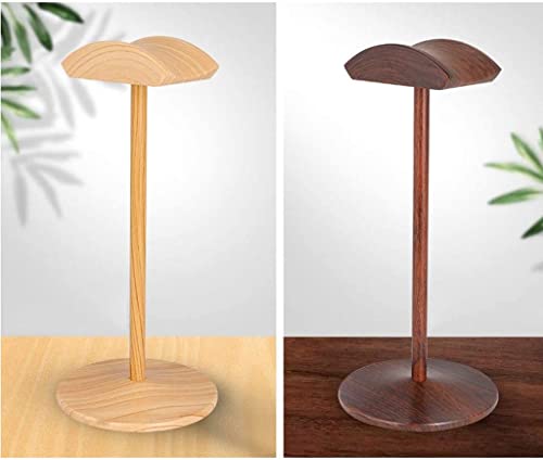 Kopfhörerständer Universal Kopfhörerständer Halter Gaming Headset Ständer Kopfhörer Display Rack Aufhänger Halterung Für Over Ear Headsets Stabil & Platzsparend(Maple Texture) Bild 4