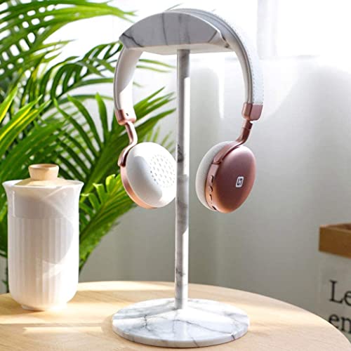 Kopfhörerständer Universal Kopfhörerständer Halter Gaming Headset Ständer Kopfhörer Display Rack Aufhänger Halterung Für Over Ear Headsets Stabil & Platzsparend(Maple Texture) Bild 7