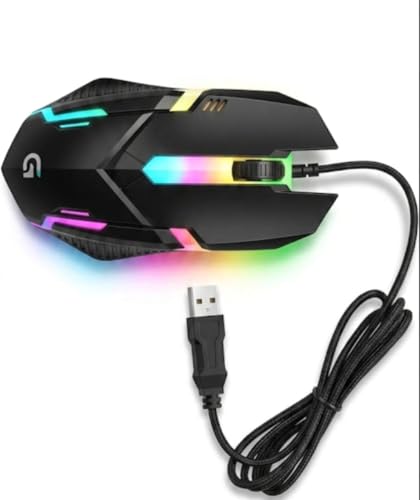 Generico Gaming-Maus mit LED-Lichtern Bild 1