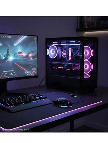 Generico Gaming-Maus mit LED-Lichtern Bild 5