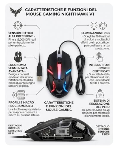 Generico Gaming-Maus und Tastatur mit LED-Beleuchtung Bild 4