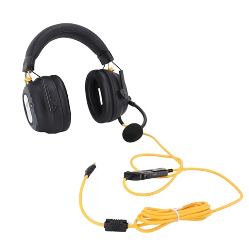 Luqeeg Kabelgebundenes USB-Gaming-Headset, 50-mm-Treiber, 7.1-Surround-Sound-Kopfhörer, Individuelles EQ-Software-Headset mit Abnehmbarem Mikrofon mit Geräuschunterdrückung (Black) Bild 2
