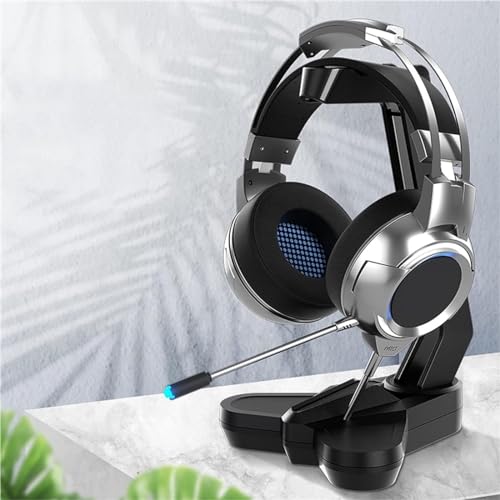 Kopfhörerständer Headset-Halter, Management-Tablett, Gamer-Kopfhörerhalter, Schreibtisch-Organizer, PC-Gaming-Headset-Ständer Stabil & Platzsparend Bild 5