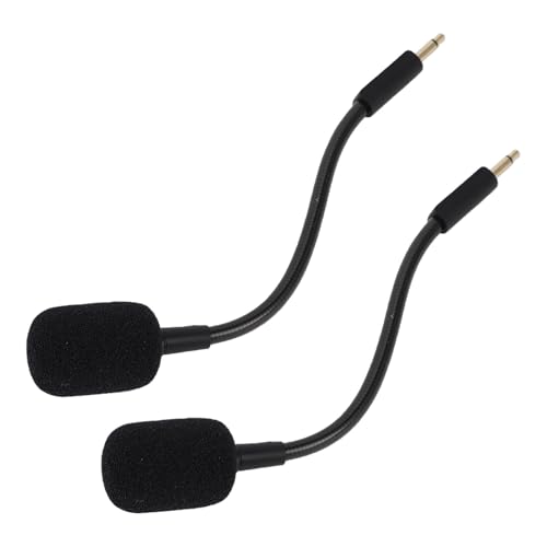 Fabater 2er-Pack Mikrofonersatz für Kraken V3, Klarer Klang, Abnehmbarer 3,5-mm-Gaming-Mikrofonarm mit Geräuschunterdrückung, Plug & Play Bild 1