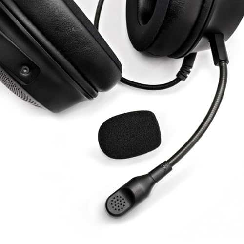 Fabater 2er-Pack Mikrofonersatz für Kraken V3, Klarer Klang, Abnehmbarer 3,5-mm-Gaming-Mikrofonarm mit Geräuschunterdrückung, Plug & Play Bild 4