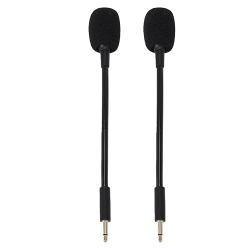 Fabater 2er-Pack Mikrofonersatz für Kraken V3, Klarer Klang, Abnehmbarer 3,5-mm-Gaming-Mikrofonarm mit Geräuschunterdrückung, Plug & Play Bild 7