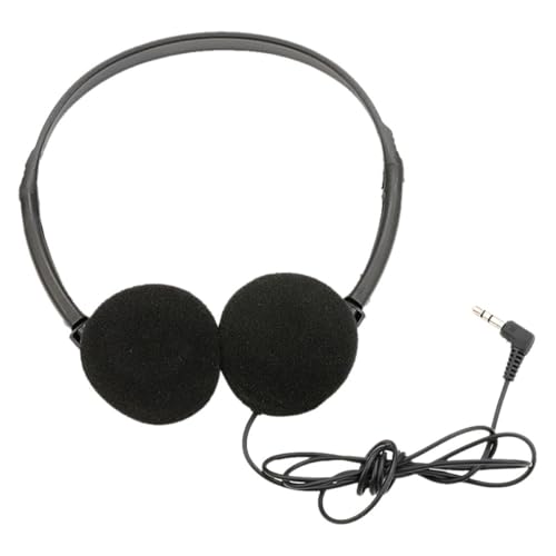 VALICLUD Schwarze Kopfhörer mit Hoher Klangqualität und Hoher Stabilität Kopfmontiertes Gaming Headset aus Kunststoff als Heim Headset Fürpc Spiele Bild 1