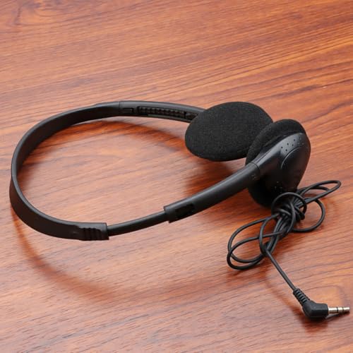 VALICLUD Schwarze Kopfhörer mit Hoher Klangqualität und Hoher Stabilität Kopfmontiertes Gaming Headset aus Kunststoff als Heim Headset Fürpc Spiele Bild 7