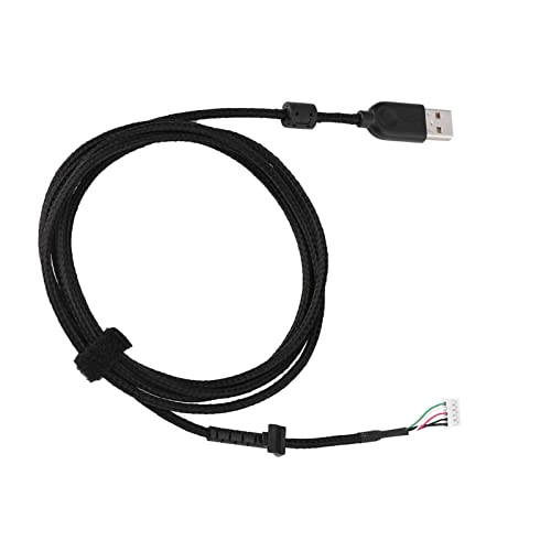 Dpofirs USB-Mauskabel-Ersatz, USB-Maus-Netzkabel Plug-and-Play für Gaming-Maus, 2 M Kabellänge Bild 1