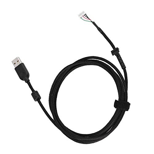 Dpofirs USB-Mauskabel-Ersatz, USB-Maus-Netzkabel Plug-and-Play für Gaming-Maus, 2 M Kabellänge Bild 2