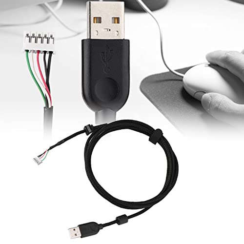 Dpofirs USB-Mauskabel-Ersatz, USB-Maus-Netzkabel Plug-and-Play für Gaming-Maus, 2 M Kabellänge Bild 3