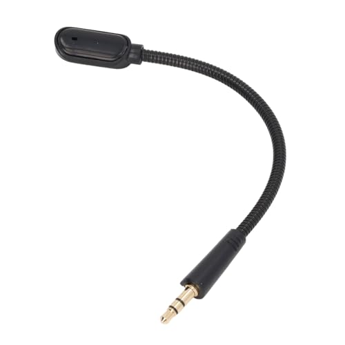 Yosoo Health Gear Game-Headset-Ersatzmikrofon, Abnehmbarer Mikrofonarm mit Vergoldetem 3,5-mm-Stecker für Barracuda X-Gaming-Headsets Bild 4