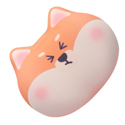 Cabilock Ergonomische Maus Handgelenkauflage aus Silikon und Memory Foam mit Rutschfester Unterseite und Niedlichem Hundemotiv für Büro und Gaming Bild 1