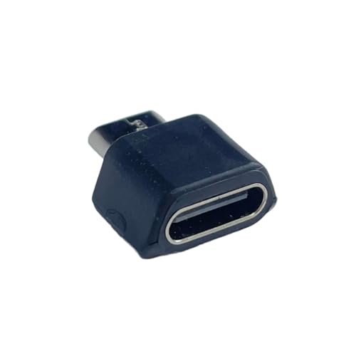Ergonomischer MicroUSB auf Typ C Adapter, Ersatz für die kabellose Gaming Maus G502, Kunststoff, Metall, MicroUSB auf Typ C Bild 1