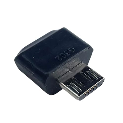 Ergonomischer MicroUSB auf Typ C Adapter, Ersatz für die kabellose Gaming Maus G502, Kunststoff, Metall, MicroUSB auf Typ C Bild 4
