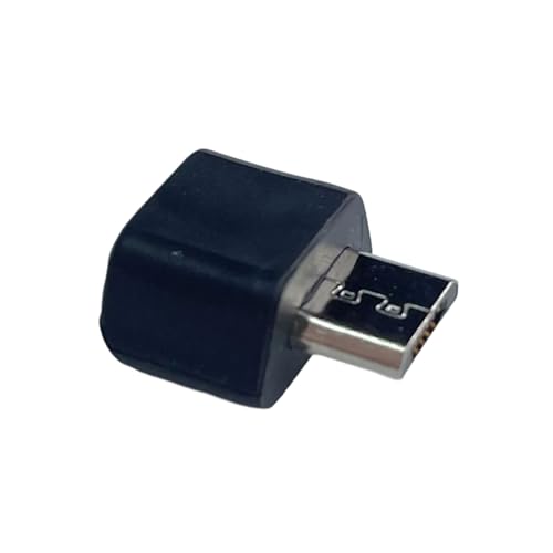 Ergonomischer MicroUSB auf Typ C Adapter, Ersatz für die kabellose Gaming Maus G502, Kunststoff, Metall, MicroUSB auf Typ C Bild 6