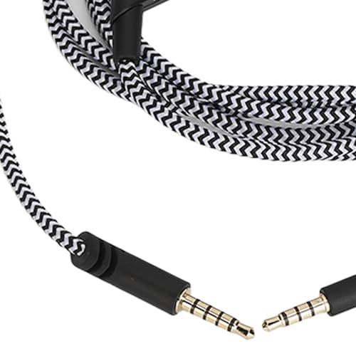 Ersatz-geflochtenes Headset-Verlängerungskabel für Astro A10, A40 und A40TR – Gaming-Kopfhörerverlängerung mit Lautstärkeregler, 3,5-mm-Goldplattierter Stecker, 6,6 Fuß Bild 6