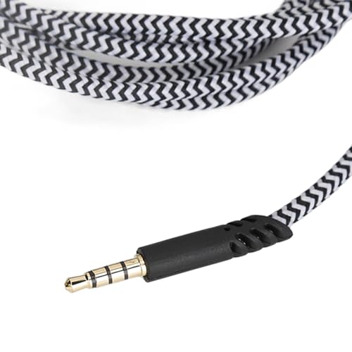Ersatz-geflochtenes Headset-Verlängerungskabel für Astro A10, A40 und A40TR – Gaming-Kopfhörerverlängerung mit Lautstärkeregler, 3,5-mm-Goldplattierter Stecker, 6,6 Fuß Bild 7