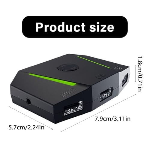 Crossing Platform Tastatur Maus Precisions Gaming Adapter Gaming Zubehör Einfache Installation für VX2 Aim ABS Metall Tastaturkonverter Bild 6