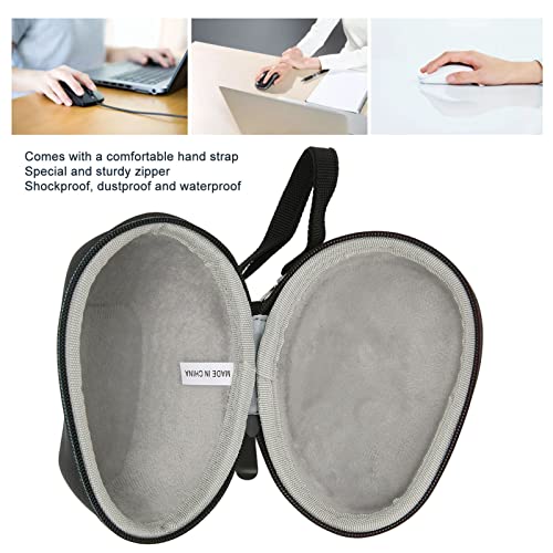 Reise-Gaming-Maushülle, Schwarz, Stoßfest, Wasserdicht, für Ergonomische Lift Vertical-Maus, Tragbare Eva-Hülle für Kabellose Laptop-Maus Bild 2