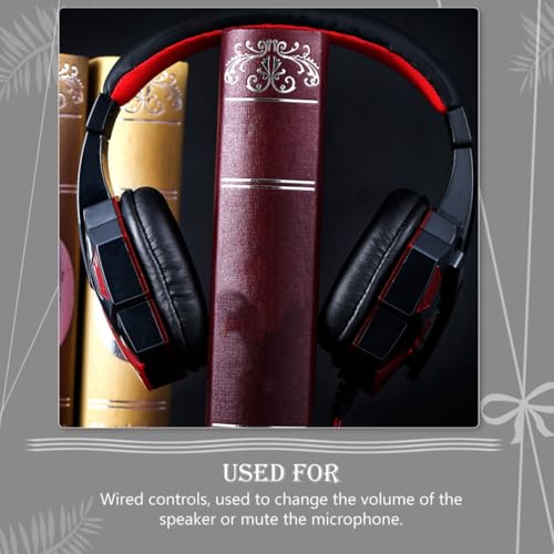 Amosfun Gaming Headset mit Weichen Hautfreundlichen Ohrpolstern 40mm Lautsprechern USB und 3,5mm klinkenanschluss Fürpc und Spielkonsole Bild 7