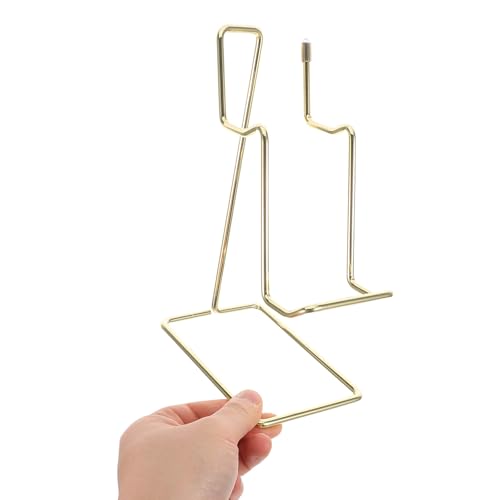 Controller Kopfhörerhalterung aus Metall in Gold mit 2 stöckigem Design Platzsparende Aufbewahrungslösung für Gamecontroller und Headsets im Gaming Zimmer Bild 4