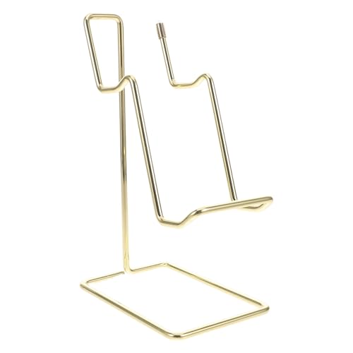 2 stufiger Metall Controller Kopfhörerständer in Gold mit Universeller Kompatibilität und Schützendem Support für Gaming Zubehör und Headsets Am Schreibtisch Bild 1