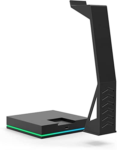 Kopfhörerständer, Kopfhörer-Aufhänger, Headset-Ständer, Kopfhörerständer mit 4 USB 2.0-Anschlüssen, RGB-Kopfhörerhalter for Gamer-Gaming-PC-Zubehör Bild 2
