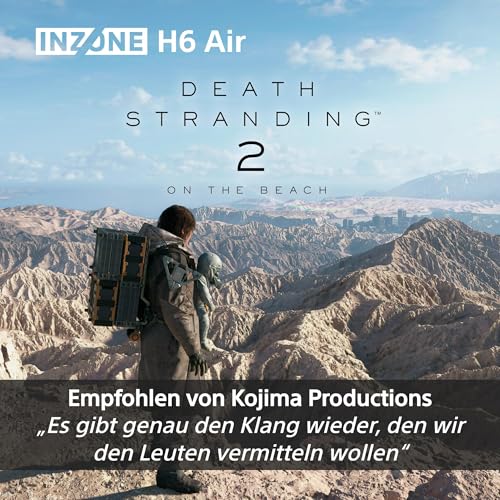 Sony INZONE H6 Air – kabelgebundenes Open-Back-Gaming-Headset – 360 Spatial Sound für Gaming, ultraleichtes 199 g-Design, abnehmbares Bügelmikrofon, Einstellbarer EQ via INZONE Hub – PC/PS5, Schwarz Bild 4