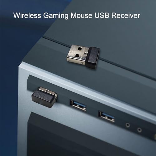 Dpofirs USB-Empfänger für G305 G304, Kabellose Gaming-Maus, USB-Dongle, Maus-Empfänger-Adapter, Ersatz Bild 2