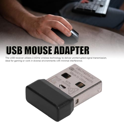 Dpofirs USB-Empfänger für G305 G304, Kabellose Gaming-Maus, USB-Dongle, Maus-Empfänger-Adapter, Ersatz Bild 3