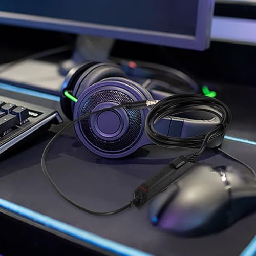 Steuerkabel für Gaming Headset Kompatibel mit Astro A10 A40, 3 5mm Audio Aux Kabel aus Kunststoff mit Lautstärkeregelung Fürpc und Spielkonsole Bild 6