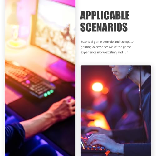 Zerodeko Audio Verlängerungskabel für A10 A40 Gaming Headset mit Mikrofonumschaltung und Lautstärkeregelung Schwarzes Kunststoffkabel für Spielkonsole und Computer Bild 3