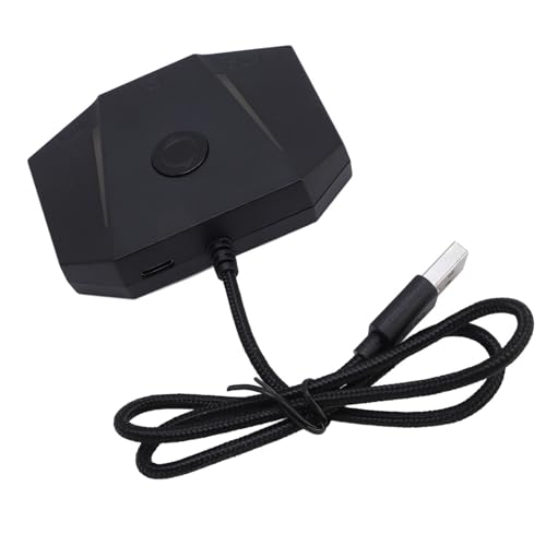 Bewinner Spielekonsolen-Maus- und Tastaturkonverter, APP-gesteuerter Gaming-Adapter mit RGB-Beleuchtung, 3,5-mm-Sound-Buchse, USB-Anschlüsse, Kompatibel mit X/S und Bild 7