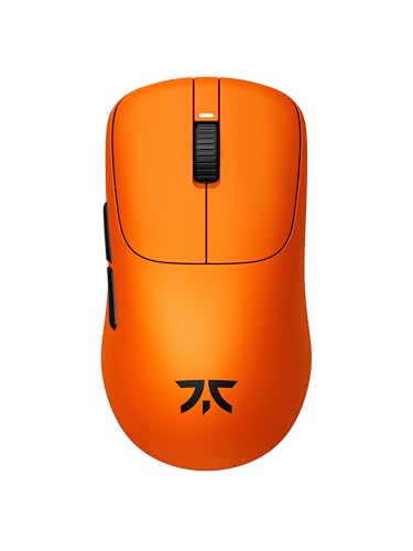 Sony INZONE Mouse-A Fnatic Edition Kabellose Gaming-Maus – Ultraleicht (48,4 g), 8000 Hz, 30K DPI PixArt-Sensor, optische Schalter, 90 Std. Akku, USB-C, mit Fnatic entwickelt – PC FPS Esports – Orange Bild 2
