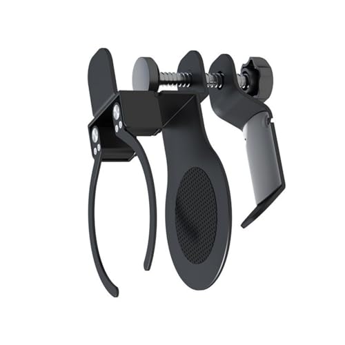 Verstellbarer 2-in-1-Becherhalter mit 360° drehbarem Headset Aufhängerhaken für Büro Gaming Schreibtische, 5 kg Hakenlast, verstellbarer Headset unter dem Schreibtisch Bild 1